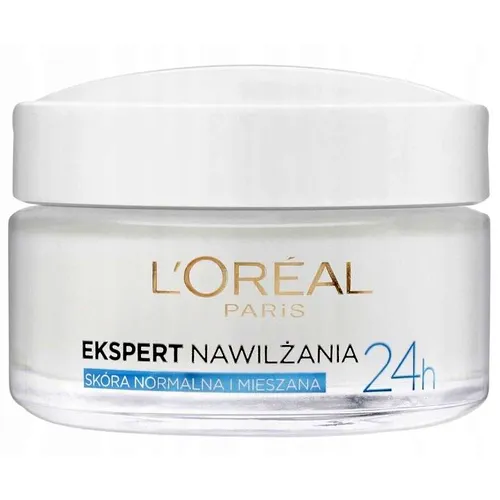 L'Oreal Paris Ekspert nawilżenia, Krem nawilżający  na dzień skóra normalna i mieszana
