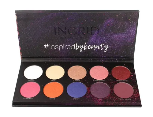 Ingrid Cosmetics Matt and Glam `Colors` (Paleta 10 cieni do powiek)