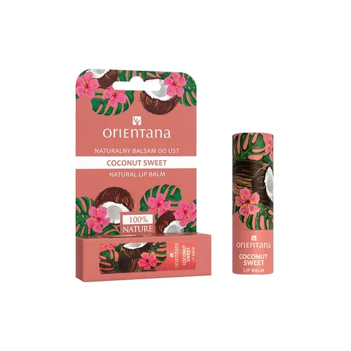 Orientana Naturalny balsam do ust `Coconut Sweet` - 2