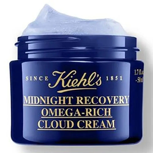 Kiehl's Midnight Recovery Omega Rich Cloud Cream (Krem do twarzy na noc z dodatkiem kwasów Omega)