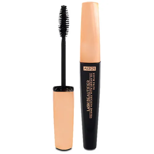 Astor Lash Beautifier, Volume Mascara Ultra Black (Maskara pogrubiająca z olejkiem arganowym i keratyną)