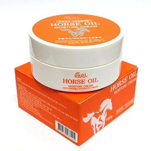Ekel Moisture Cream Horse Oil (Krem nawilżający do twarzy z olejem końskim)