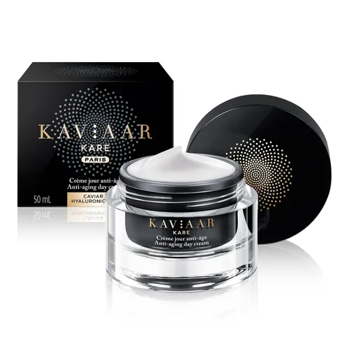 Kaviaar Kare Anti-aging Day Cream, Caviar + Hyaluronic Acid (Przeciwzmarszczkowy krem na dzień z kawiorem i kwasem hialuronowym)