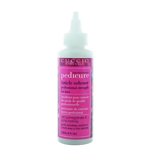 Cuccio Naturale Professional Pedicure, Cuticle Softener Professional Strength for Toes with Pomegranate & Alpha Hydroxy (Intensywny preparat do usuwania skórek `Granat z hydrokwasami alfa`)