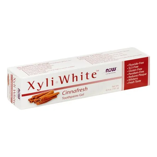 Now Foods Solutions, Xyliwhite Toothpaste Gel Cinnafresh (Pasta do zębów z cynamonem)