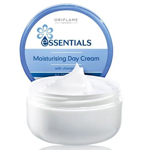 Oriflame Essentials, Moisturising Day Cream (Nawilżający krem na dzień)