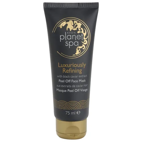 Avon Planet Spa, Luxuriously Refining, Peel off Face Mask with Black Caviar Extract  (nowa wersja) (Rewitalizująco - wygładzająca maseczka do twarzy) - 2