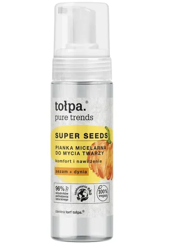 Tołpa Pure Trends, Super Seeds, Pianka micelarna do twarzy
