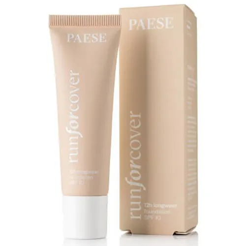 Paese Run For Cover, Longwear Foundation SPF10 (Podkład kryjący)