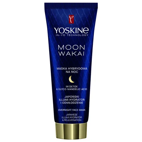 Yoskine Moon Wakai, llumi - hydrator i odmłodzenie, Maska hybrydowa na noc