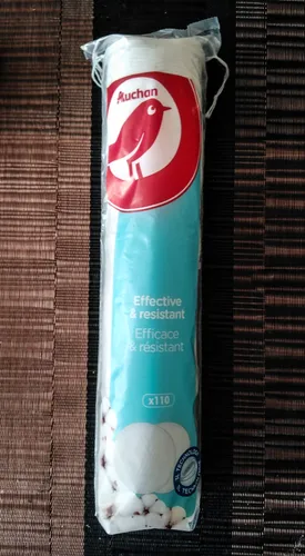 Auchan Make-up Removal Pads Effective & Resistant (Platki higieniczne)
