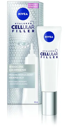 Nivea Hyaluron Cellular Filler, Przeciwzmarszczkowy krem pod oczy `Widoczne ujędrnienie`