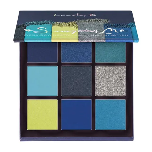 Lovely Surprise Me, Ocean Lagoon Eyeshadow Palette (Paleta cieni do powiek)