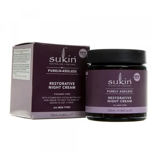 Sukin Purely Ageless Restorative Night Cream (Naprawczy krem na noc)