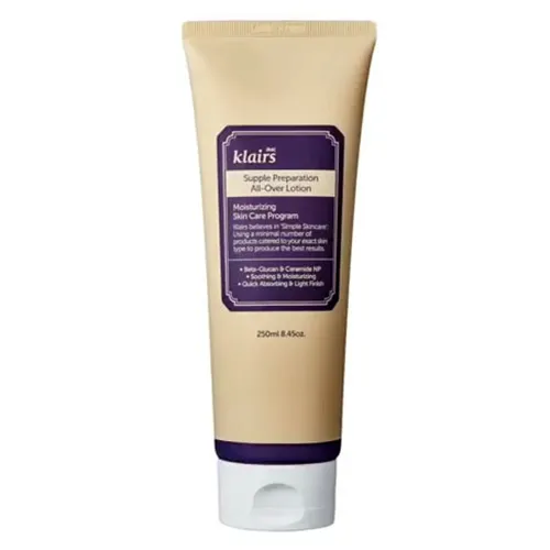Klairs Supple Preparation All-Over Lotion (Nawilżająca emulsja do twarzy i ciała)