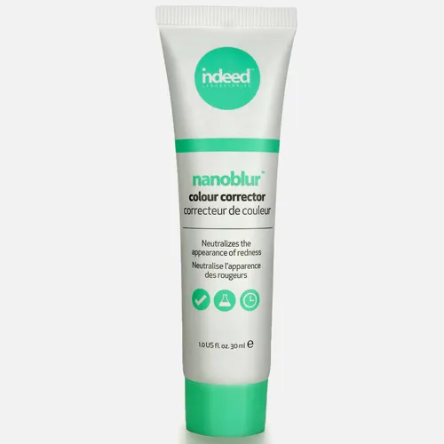 Indeed Laboratories Nanoblur, Colour Corrector Green (Korygujący krem do zaczerwienionej skóry zielony) - 1