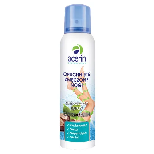 Acerin Spray chłodzący na opuchnięte i zmęczone nogi 'Cool Fresh'