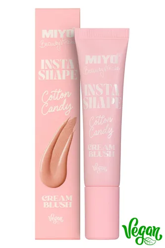 MIYO Miyo x BeautyvTricks, Insta Shape Wet Contouring Collection, Candy Cream Blush (Kremowy róż) - 2