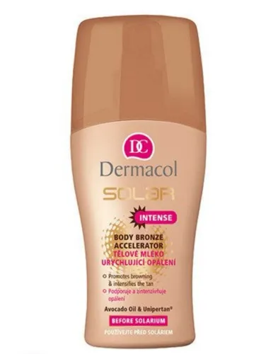 Dermacol Solar Intense, Body Bronze Accelerator (Mleczko do ciała wspomagające i przyspieszające opalanie)