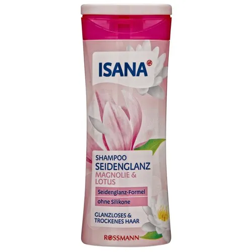 Isana Seidenglanz, Magnolie & Lotus, Shampoo (Szampon do włosów 'Jedwabisty połysk' (nowa wersja)) - 2