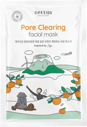 Cettua Pore Clearing Facial Mask (Oczyszczająca maska w płachcie)