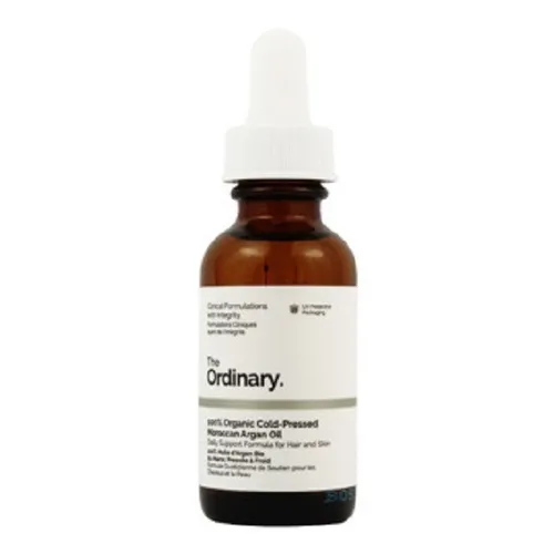 The Ordinary 100% Organic Cold-Pressed Moroccan Argan Oil (100% organiczny tłoczony na zimno marokański olejek arganowy)