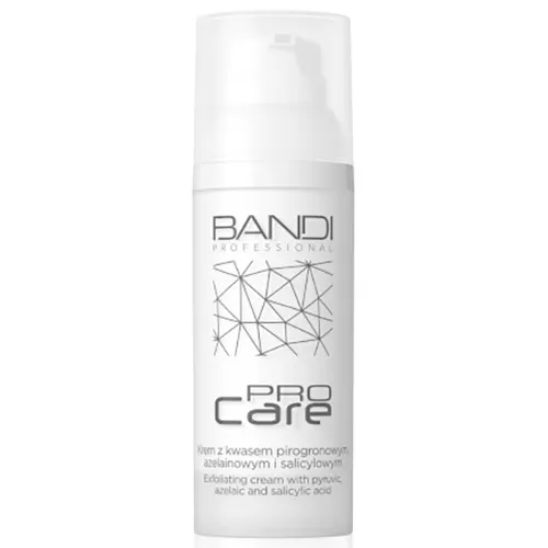 Bandi Professional, Krem z kwasem pirogronowym, azelainowym i salicylowym (nowa wersja)
