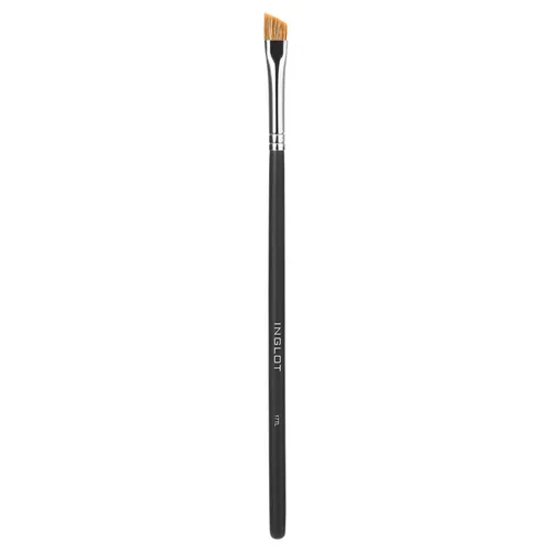 Inglot Pędzel do cieni i wosku do brwi z taklonu i włosia wołu 17TL