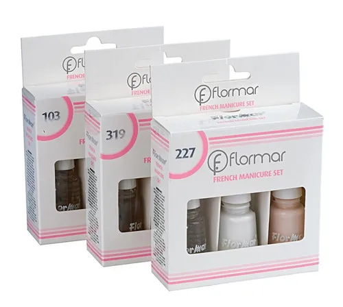 Flormar French Mancure Set (Zestaw do francuskiego manicure)