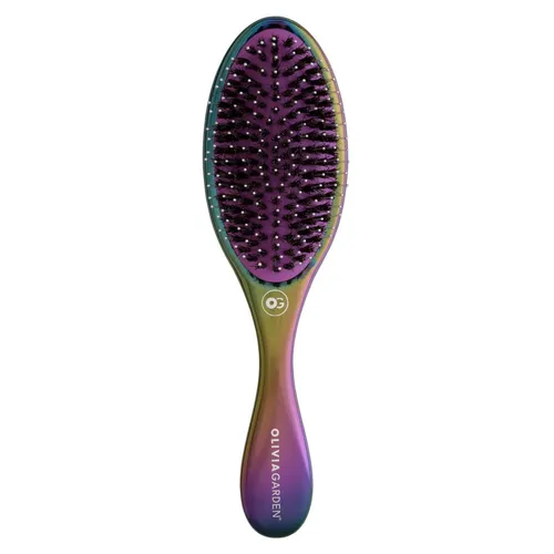 Olivia Garden Aurora Violet Brush (Szczotka do włosów z włosiem dzika do każdego rodzaju włosów) - 2