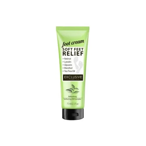 Exclusive Cosmetics Refreshing, Soft Feet Relief, Foot Cream (Odświeżający krem do stóp)