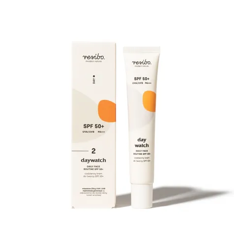 Resibo Daywatch, Codzienny krem do twarzy SPF 50+