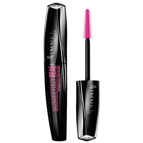 Rimmel Wonder'Fully Real Mascara Extra Black (Tusz do rzęs z keratyną)