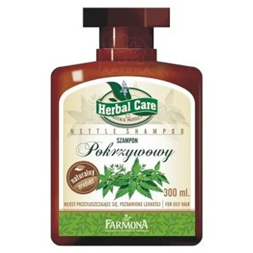 Herbal Care Szampon pokrzywowy do przetłuszczających się włosów