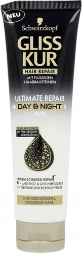 Schwarzkopf Gliss Ultimate Repair, Day & Night Kur (Krem regenerujący włosy na dzień i na noc)