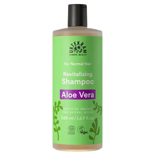Urtekram Aloe Vera, Shampoo for Normal Hair (Szampon aloesowy do włosów normalnych) - 1