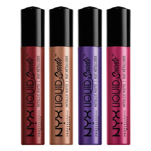 NYX Professional Makeup Liquid Suede, Metallic Matte Liquid Lipstick (Płynna metaliczna pomadka do ust) - 2