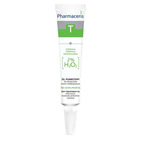 Pharmaceris T, Medi Acne - Pointgel (Żel punktowy na miejscowe zmiany mikrozapalne 2%  H2O2) - 2