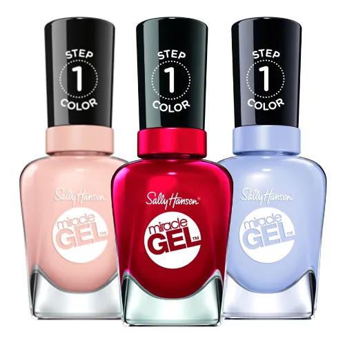 Sally Hansen Miracle Gel Nail Polish (Lakier do paznokci z efektem żelowym) - 1