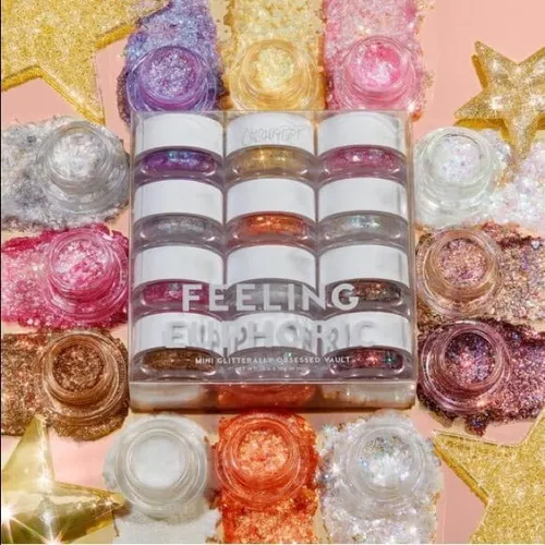 ColourPop Feeling Euphoric Mini Gliterrally Obsessed Vault (Brokatowe pasty żelowe do powiek) - 2