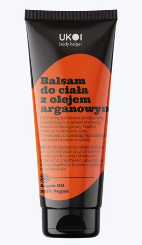Ukoi Body Helper, Balsam do ciała z olejkiem arganowym