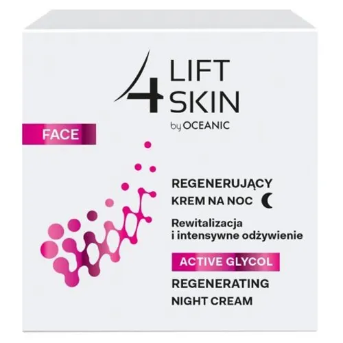 Lift4Skin Active Glycol, Regenerujący krem na noc `Rewitalizacja i intensywne odżywienie`