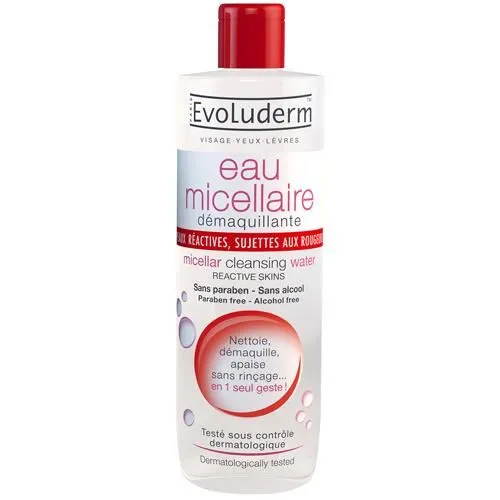 Evoluderm Eau Micellaire Demaquillante [Cleansing Micellar Water] (Woda micelarna do demakijażu do skóry suchej i wrażliwej)