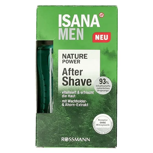 Isana Men, After Shave Nature Power (Woda po goleniu)