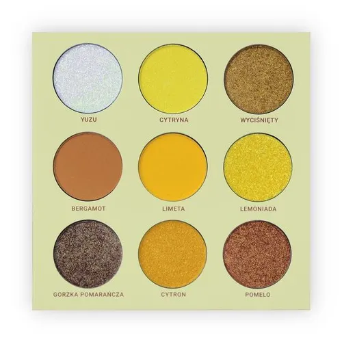 Glam Shop GlamBOX, Paleta cieni do powiek `Cytrynada` - 1