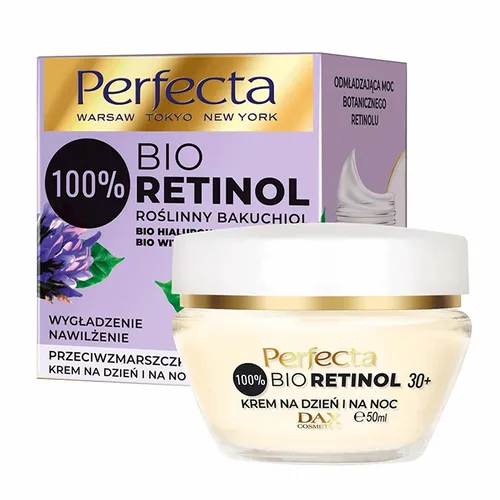 Perfecta Bio Retinol Bakuchiol, Przeciwzmarszczkowy krem na dzień i na noc 30+