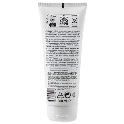 L'Oreal Professionnel Tecni.Art, Fix Max (Mocny żel) - 2