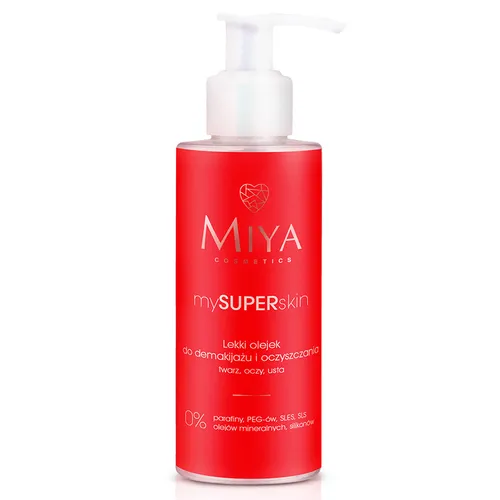 Miya Cosmetics mySUPERskin, Lekki olejek do demakijażu i oczyszczania