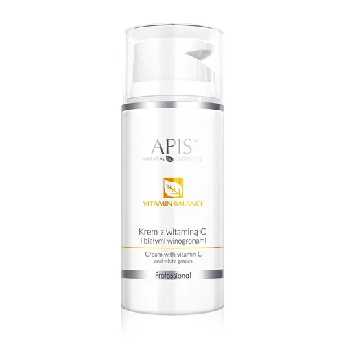 Apis Vitamin Balance, Krem z witaminą C i białymi winogronami (nowa wersja)