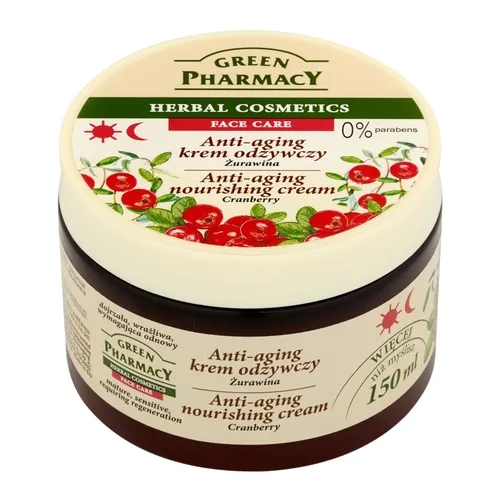 Green Pharmacy Odżywczy krem do twarzy anti - aging `Żurawina` - 2